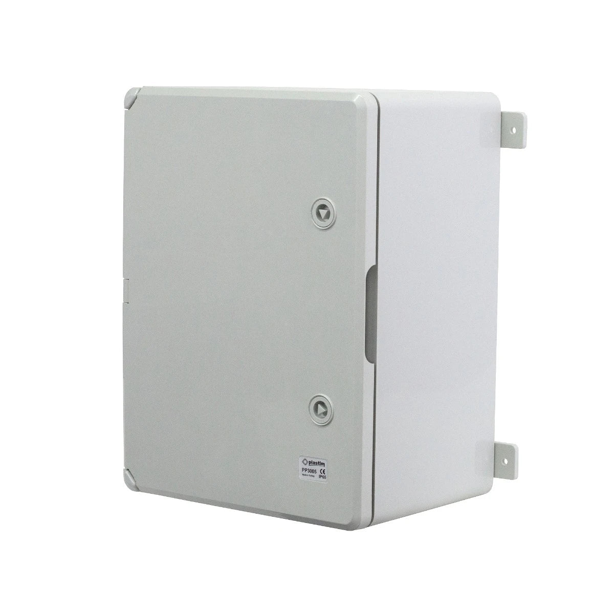 Plastový rozvaděč šedé dveře 300x400x220mm IP65 PP3005 (P-BOX 3040-2)