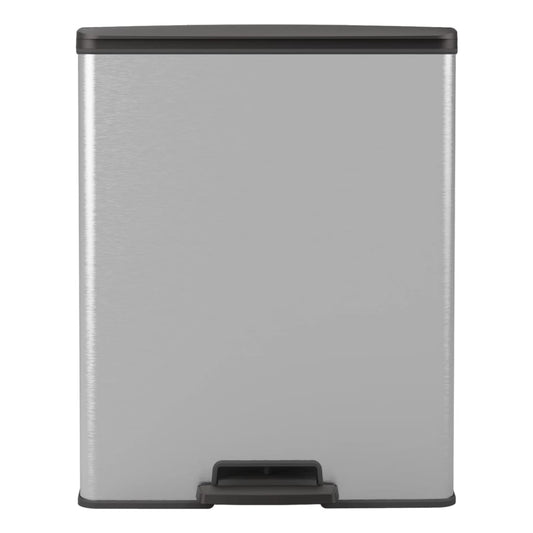 Curver Pedálový Odpadkový Koš Deco Stříbrný