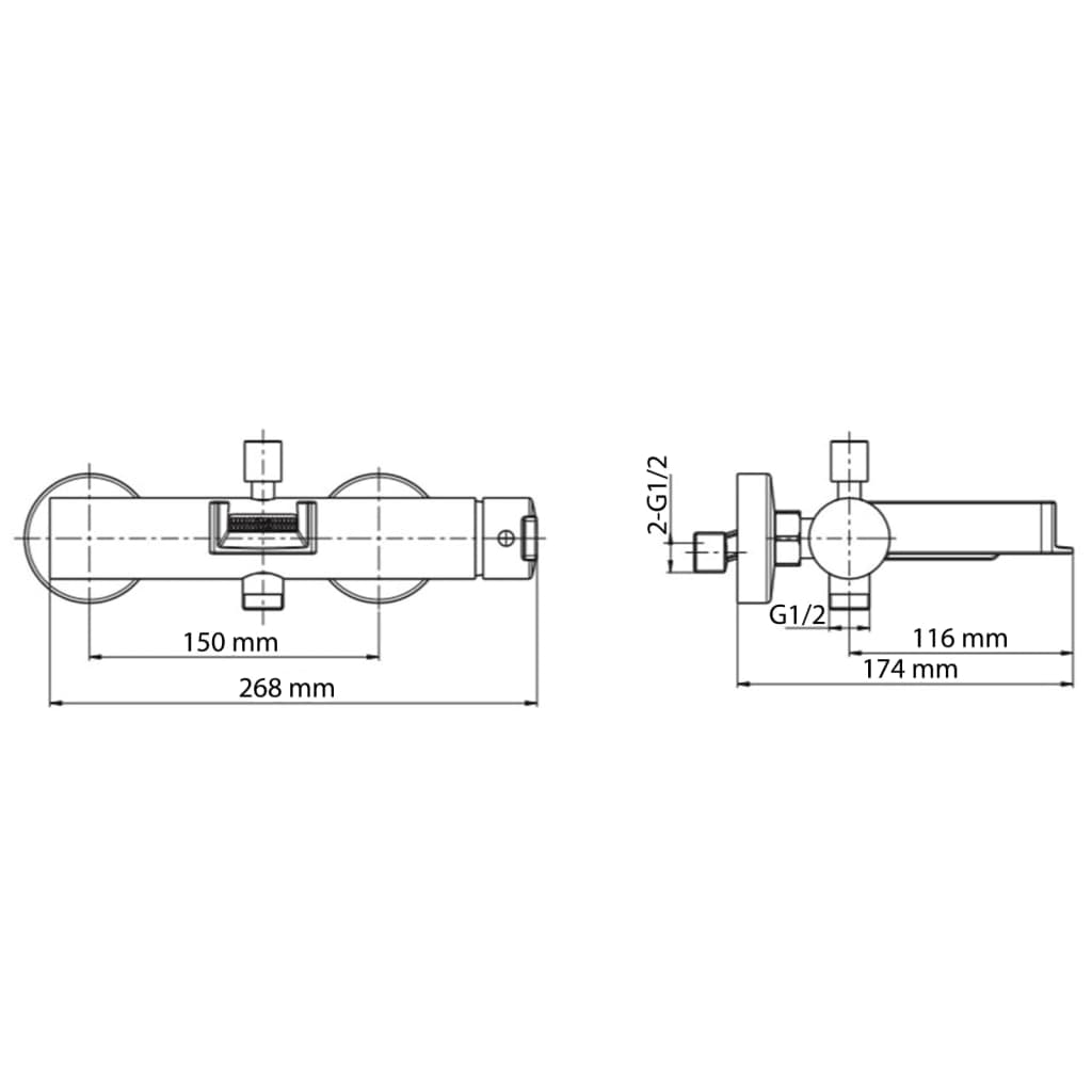 Schütte Umyvadlová Páková Baterie S Vodopádovým Výtokem Niagara