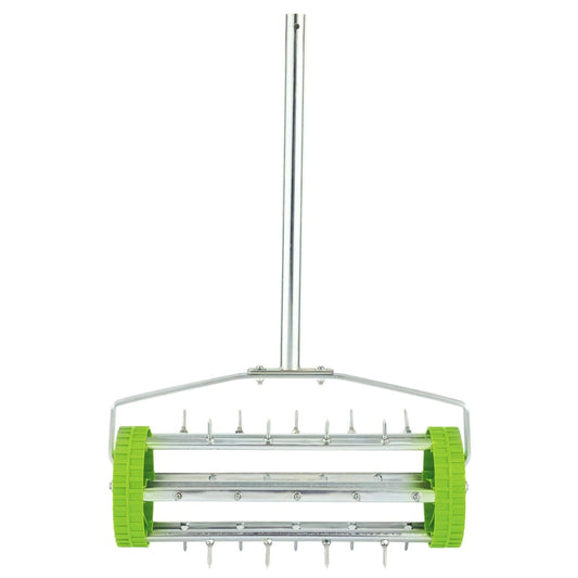 Draper Tools Válcový Provzdušňovač Trávníku S Hroty 450 Mm Zelený