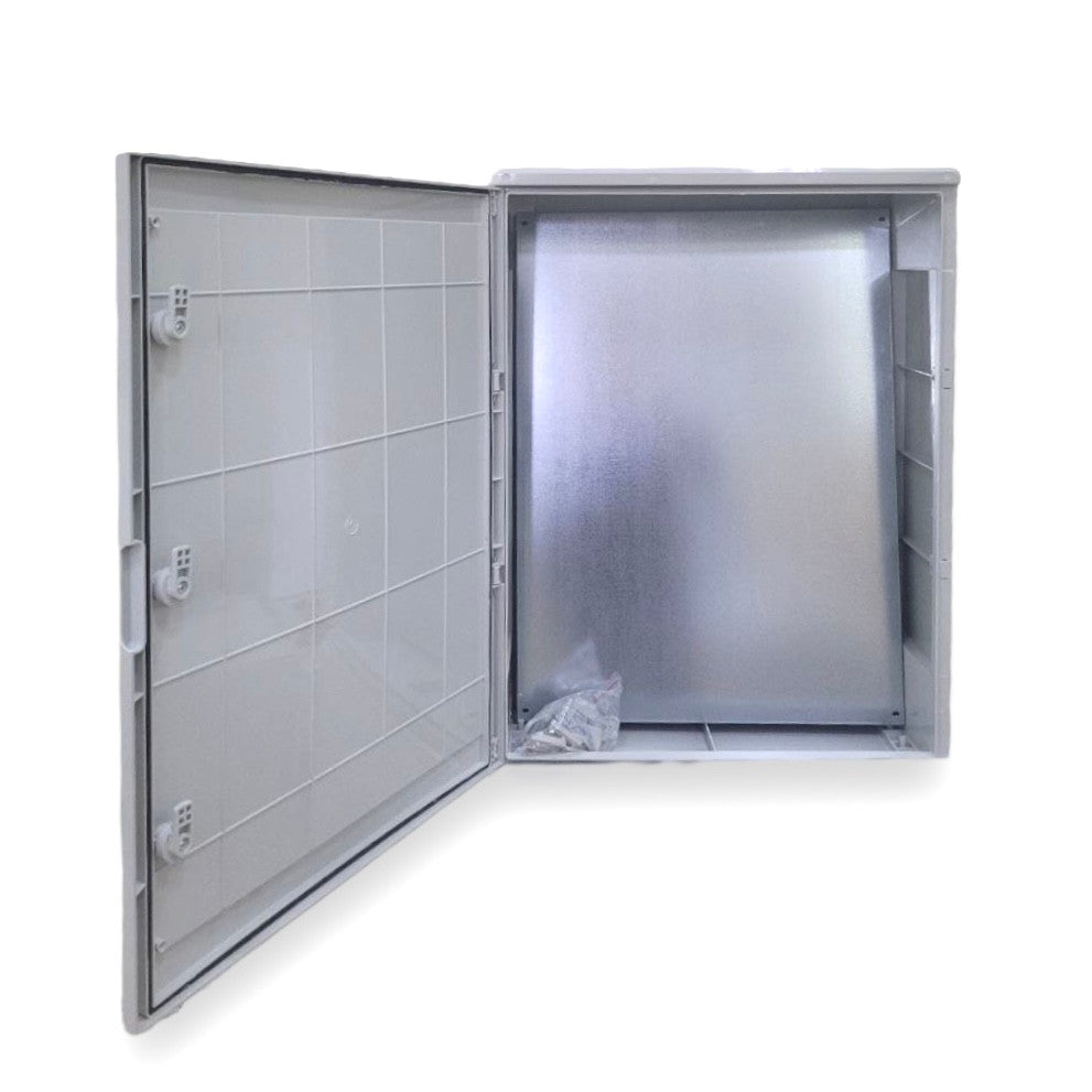 Rozvaděč plastové šedé dveře 600x800x260mm IP65 PP3021 (P-BOX 6080)
