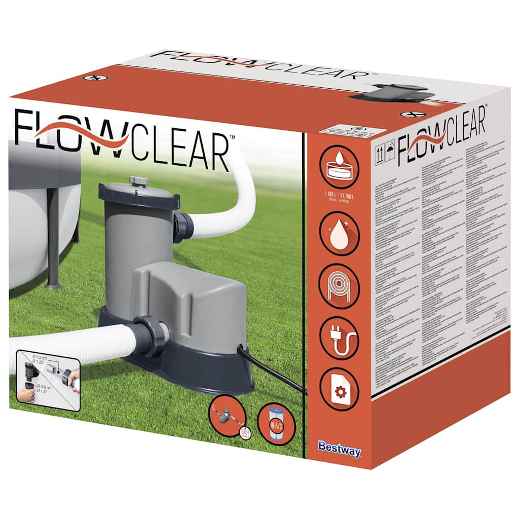 Bestway Bazénové Filtrační Čerpadlo Flowclear 5678 L/H