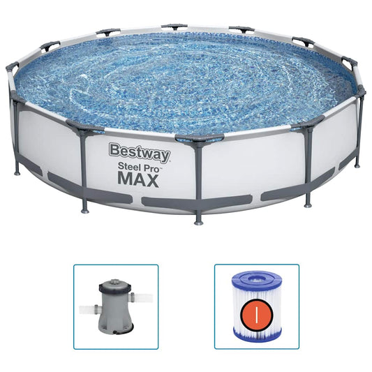 Bestway Bazén Steel Pro Max S Příslušenstvím 366 X 76 Cm
