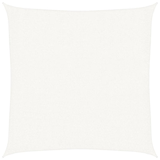 Plachta Proti Slunci Z Hdpe Čtvercová 3,6X3,6 M Bílá