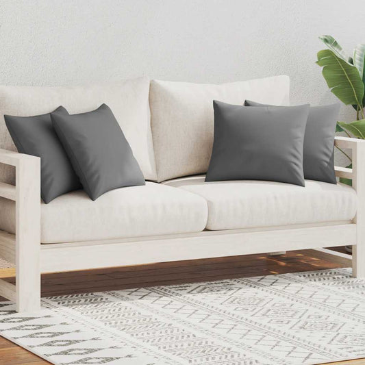 Venkovní Polštářky 4 Ks Šedé