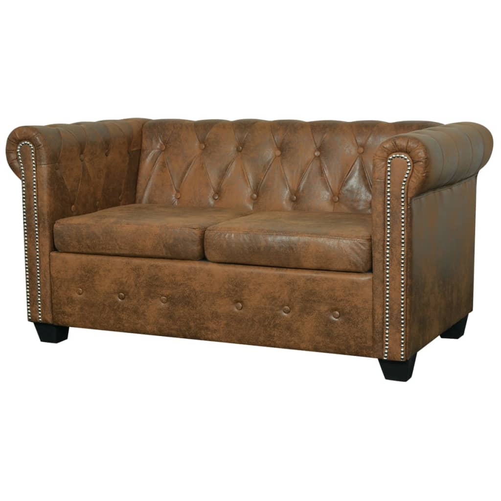 Chesterfield Sada 2Místné A 3Místné Pohovky