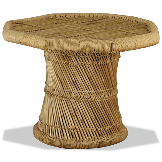 Konferenční Stolek Bambus Osmihran 60 X 60 X 45 Cm