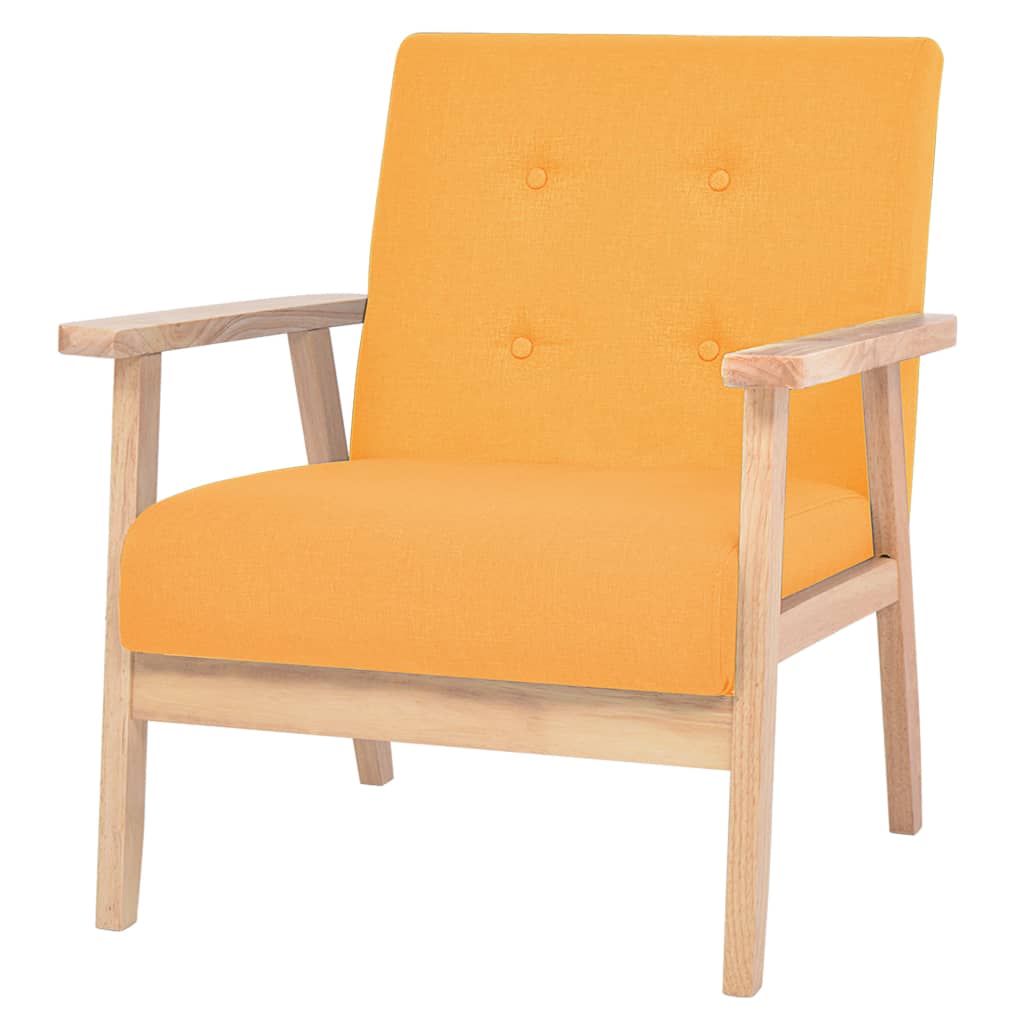 Křeslo Světle Šedé Textil