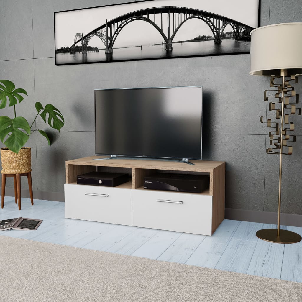 Tv Stolek Kompozitní Dřevo 95 X 35 X 36 Cm
