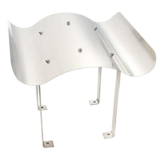 Komínová Stříška Nerezová Ocel Stříbrná