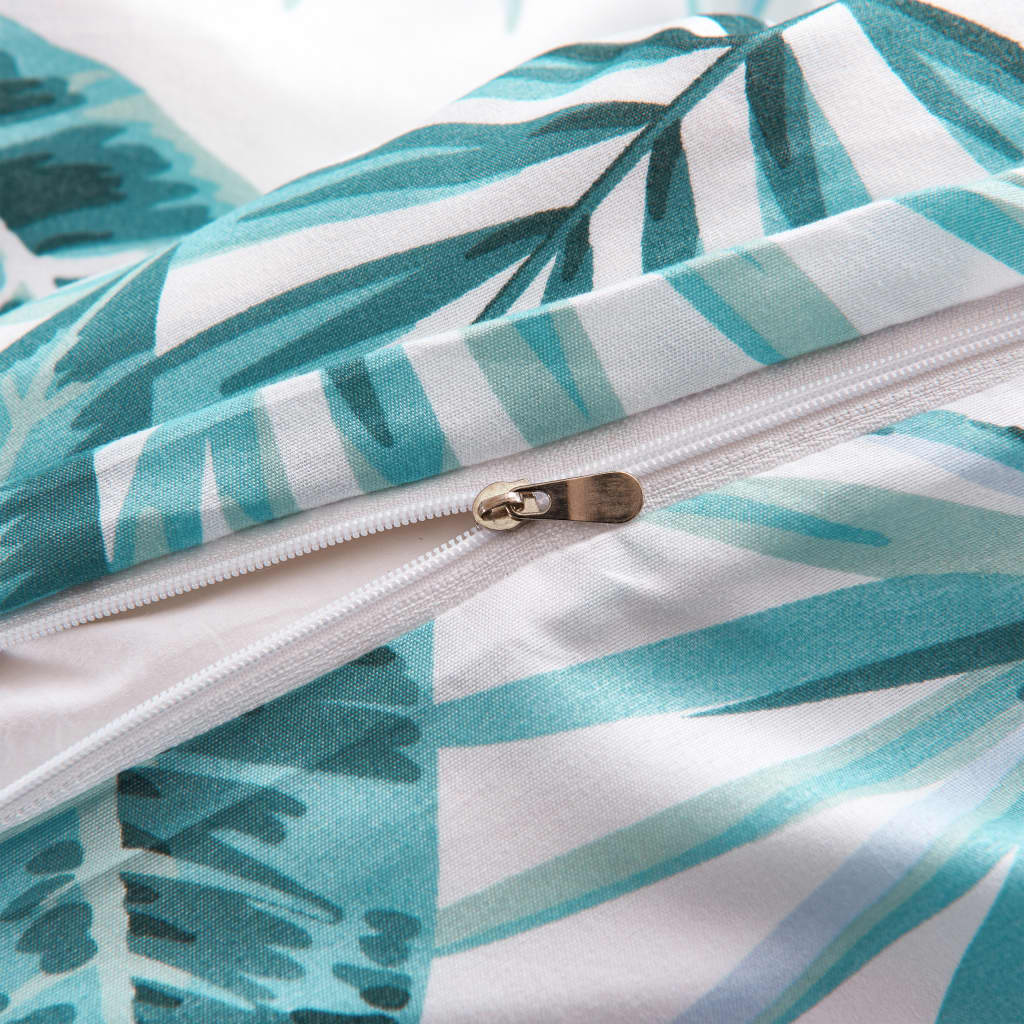 Sada Peřin Leaves Green 140X200/60X70 Cm