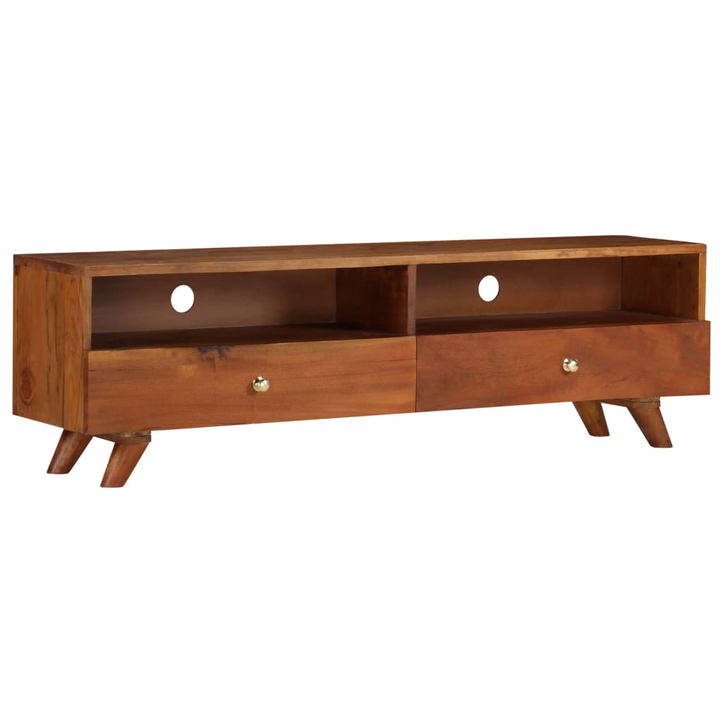 Tv Stolek 140 X 30 X 40 Cm Masivní Recyklované Dřevo