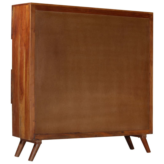 Komoda 150 X 40 X 152 Cm Masivní Recyklované Dřevo