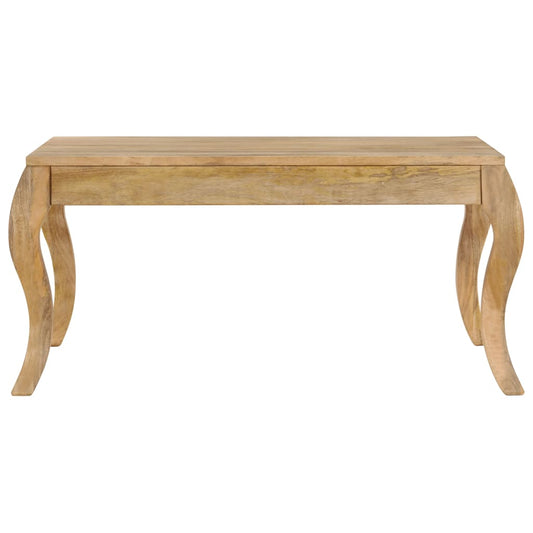 Konferenční Stolek 80 X 80 X 40 Cm Masivní Mangovníkové Dřevo