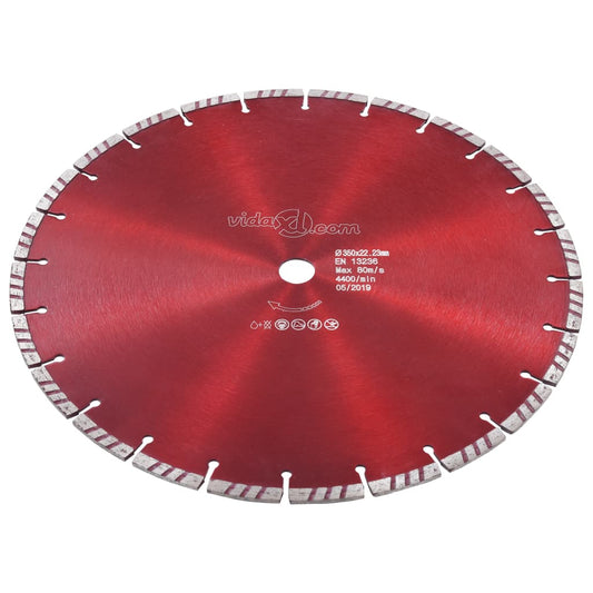 Diamantový Řezací Kotouč Turbo Ocel 350 Mm