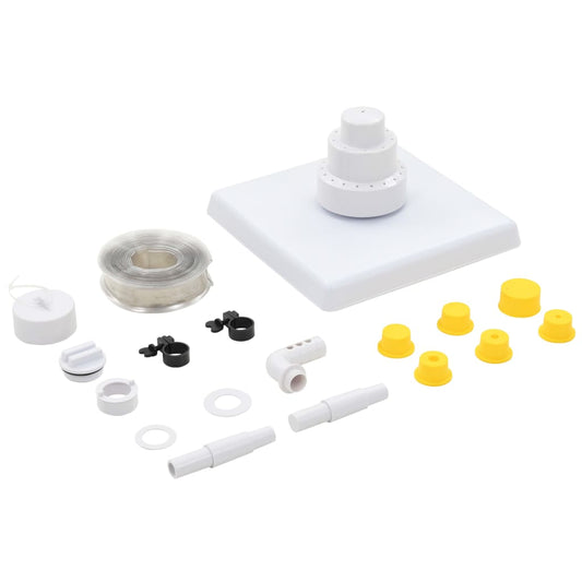 13Dílná Bazénová Fontána Řecká Bílá