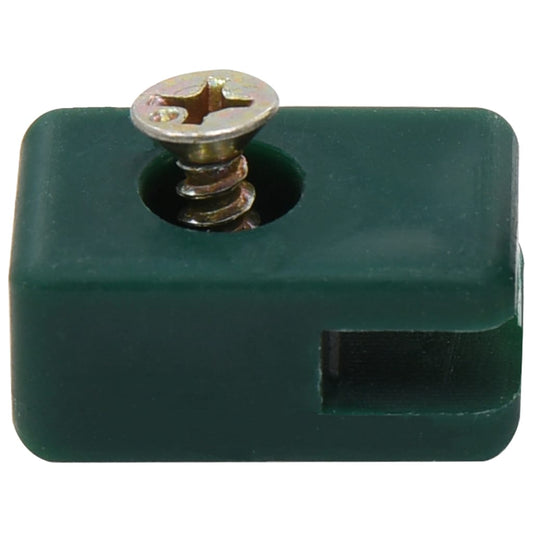 Držák Napínacího Drátu Plotu Se Šroubem 100 Setů Zelený