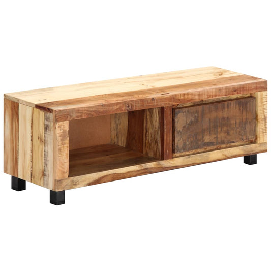 Tv Stolek 100 X 30 X 33 Cm Masivní Recyklované Dřevo