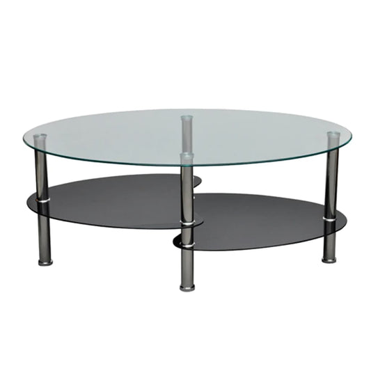 Konferenční Stolek S Exkluzivním Tříúrovňovým Designem, Černý
