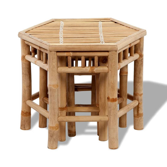 Zahradní Stoličky 3 Ks Bambus