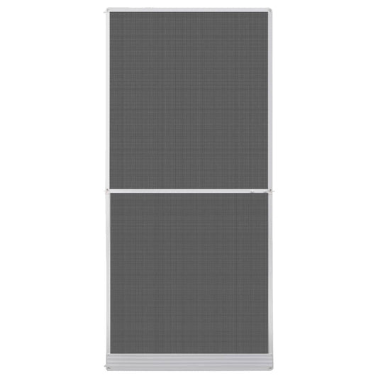 Dveřní Síť Proti Hmyzu S Panty Bílý Rám