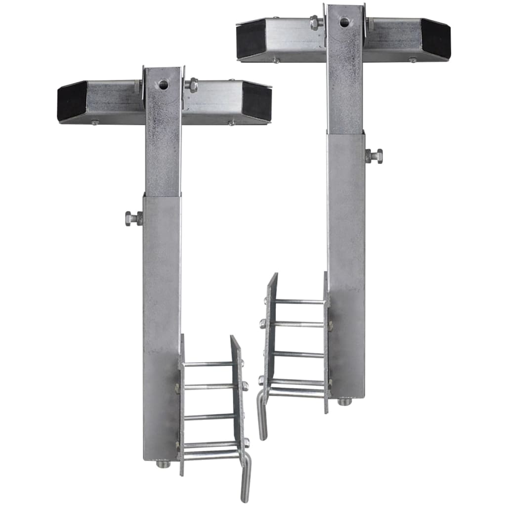 Set 2 Držáků Podpora Na Přívěs Člunu 63 Až 88 Cm
