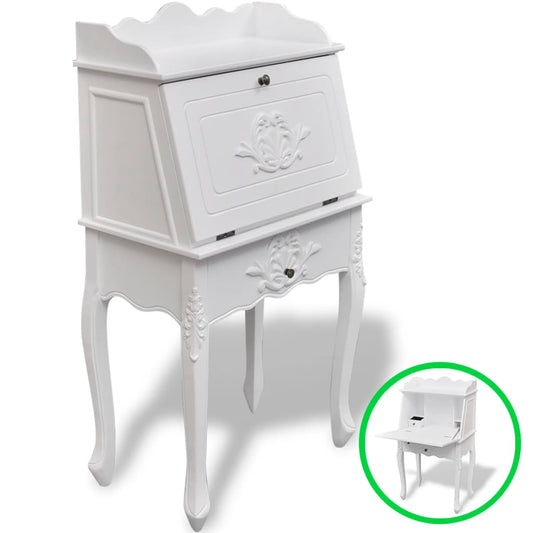 Dřevěný Francouzský Sekretář / Psací Stůl