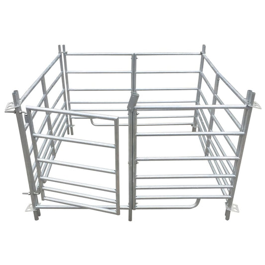 Ohrada Pro Ovce 137 X 137 X 92 Cm, 4 Panely Z Pozinkované Oceli