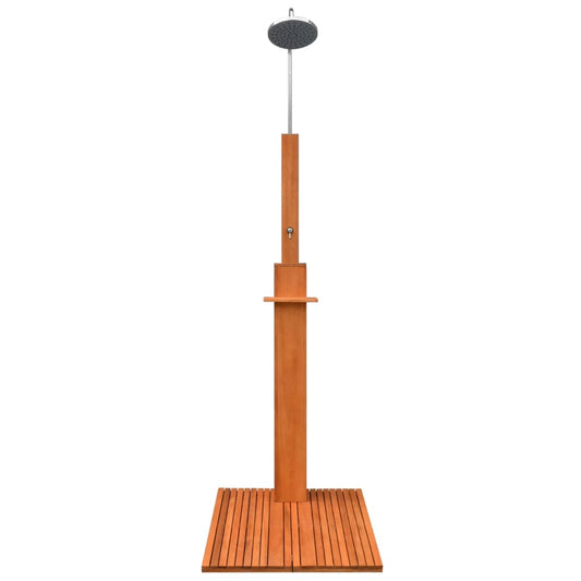 Zahradní Sprcha Z Eukalyptového Dřeva A Oceli