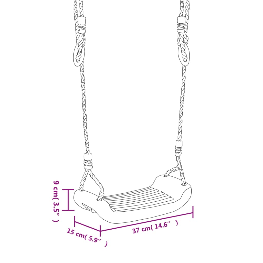 Houpačkové Sedáky 2 Ks S Lezeckými Kameny Modré Polyethylen