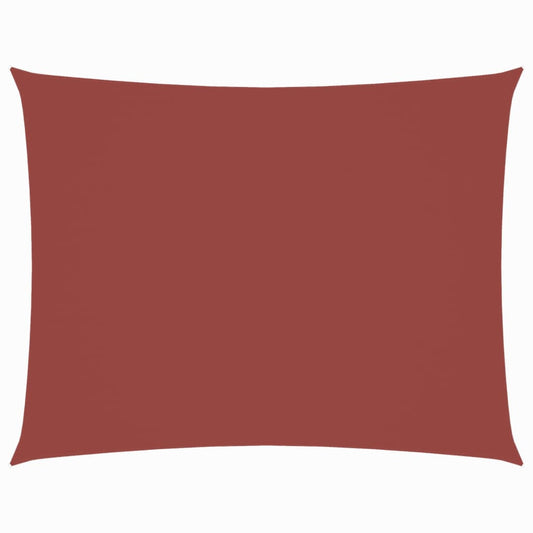Plachta Proti Slunci Z Oxfordské Látky Obdélníková 2X4M Cihlová