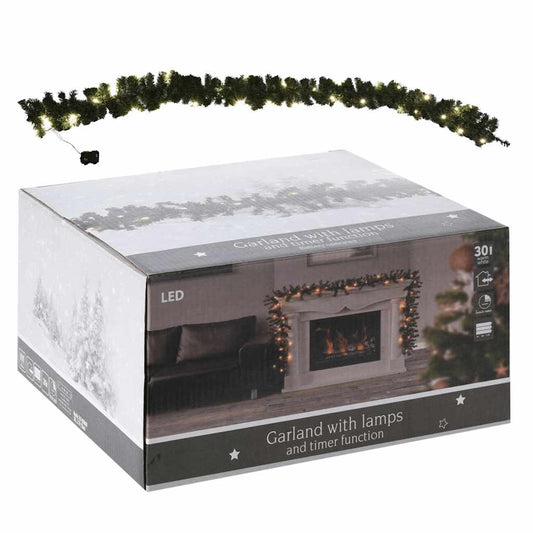 Ambiance Vánoční Girlanda S 30 Led Diodami 270 Cm