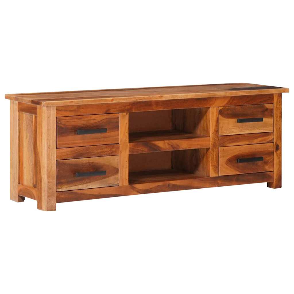 Tv Stolek 110 X 30 X 40 Cm Masivní Dřevo