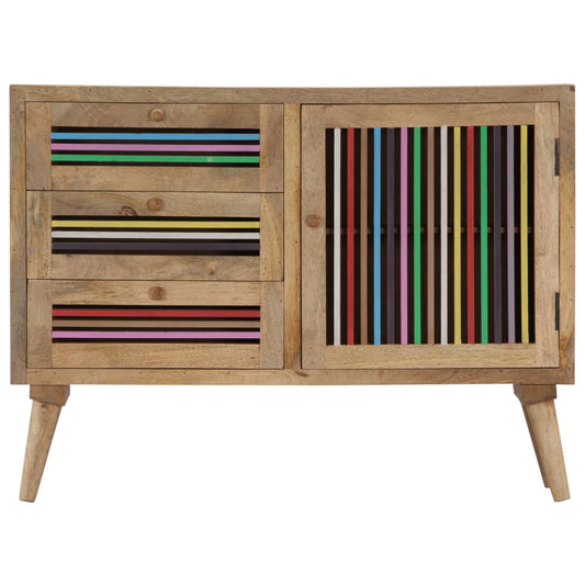 Příborník 100 X 30 X 75 Cm Masivní Mangovníkové Dřevo