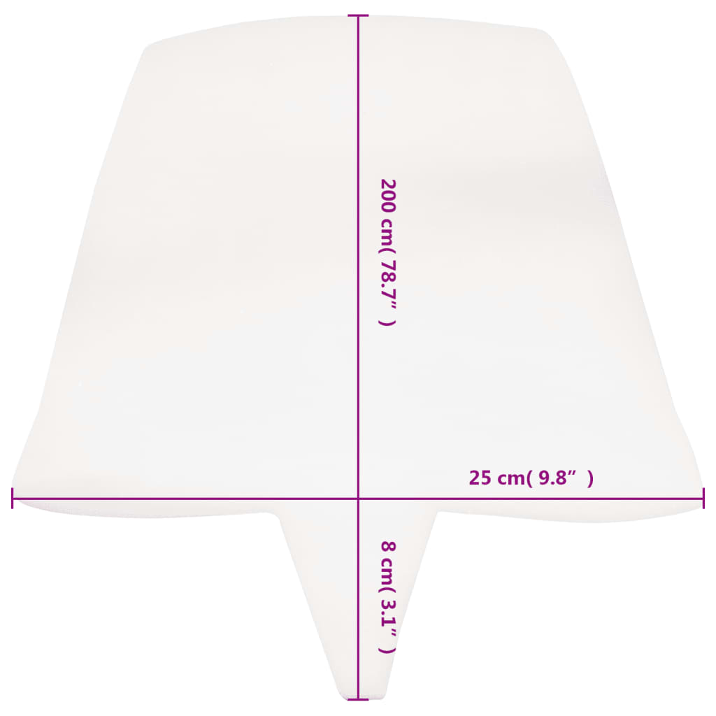 Výplň Mezi Matrace 25 X 200 Cm