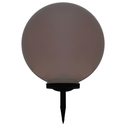Zahradní Solární Lampy 2 Ks Led Kulovité 40 Cm Rgb