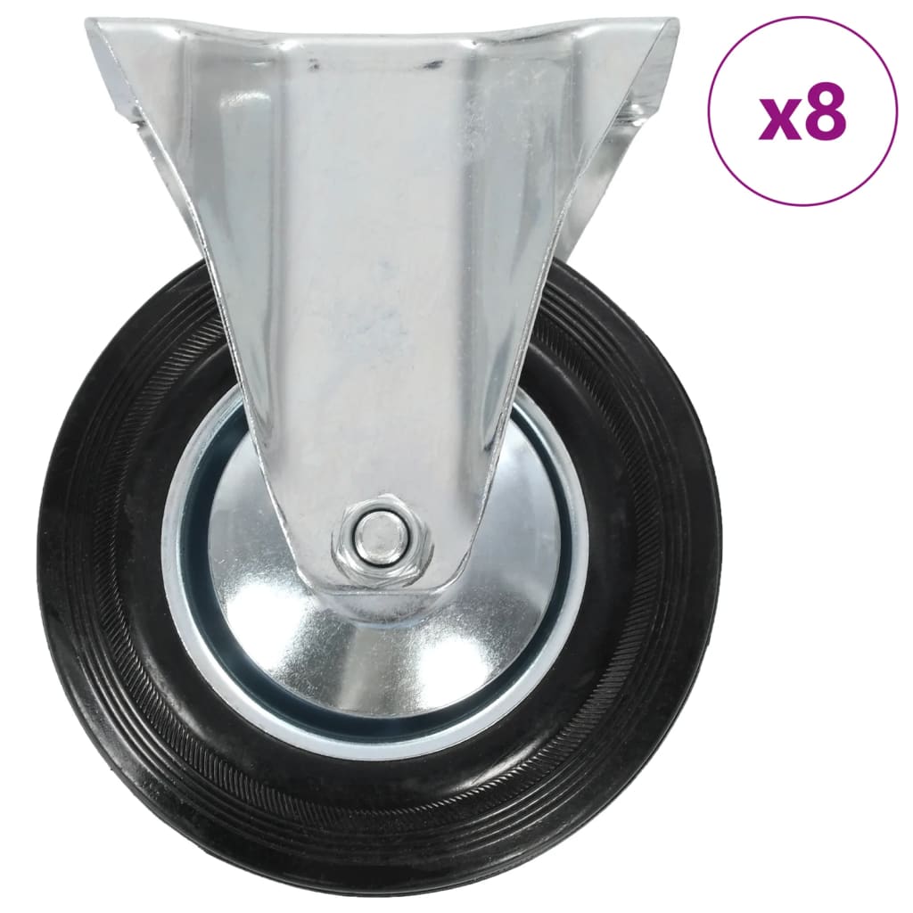 Pevná Kolečka 4 Ks 160 Mm