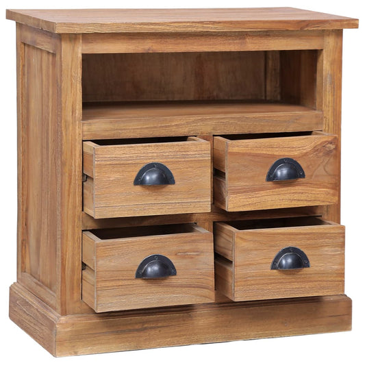 Vodaxl Odkládací Skříňka 60 X 30 X 60 Cm Masivní Teak