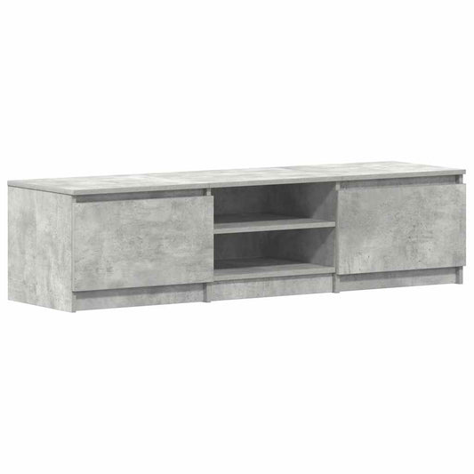 Tv Stolek Betonově Šedý 140 X 40 X 35,5 Cm Kompozitní Dřevo