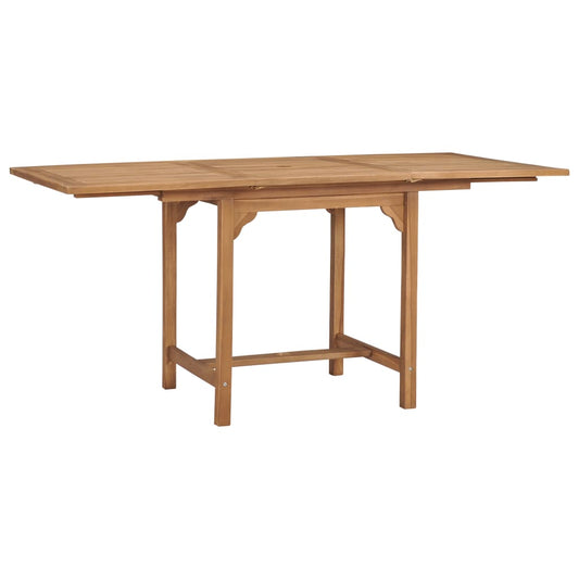 Rozkládací Zahradní Stůl (110–160) X 80 X 75 Cm Masivní Teak