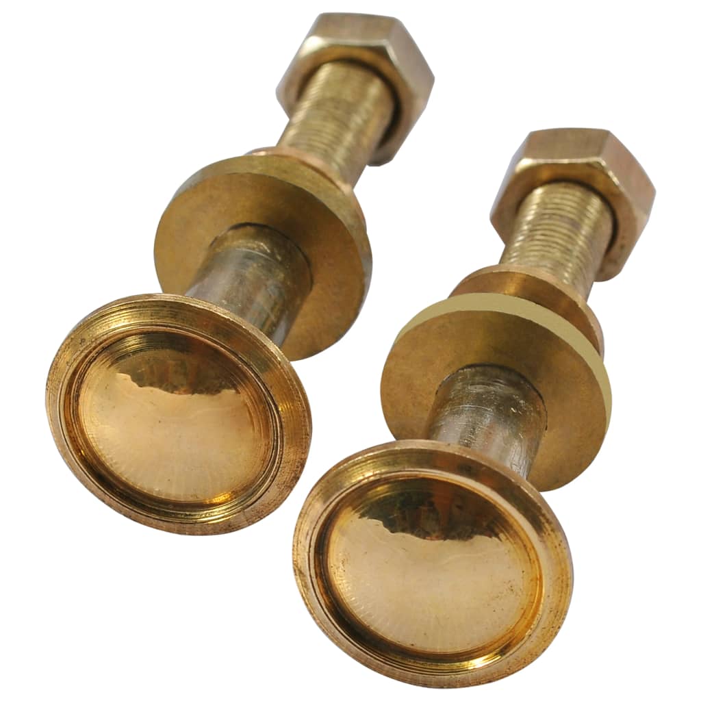 Náhradní Kolečka K Zahradnímu Lehátku 2 Ks Masivní Teak