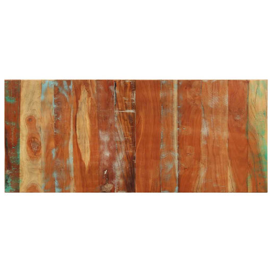 Obdélníková Stolní Deska 60 X 140 Cm 25–27 Mm Recyklované Dřevo