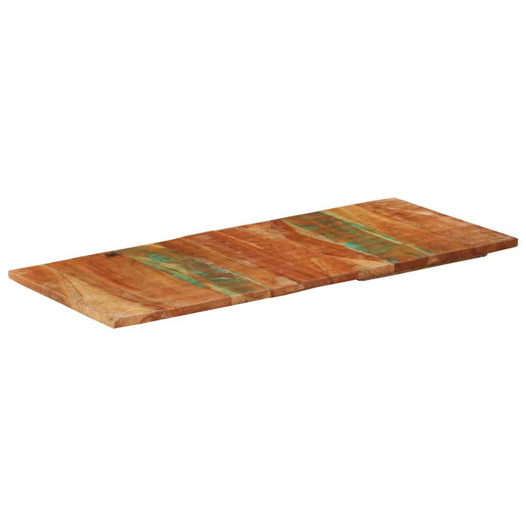 Obdélníková Stolní Deska 60 X 140 Cm 25–27 Mm Recyklované Dřevo