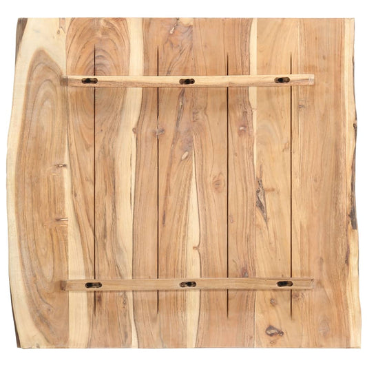 Stolní Deska Masivní Akáciové Dřevo 58 X (50–60) X 3,8 Cm