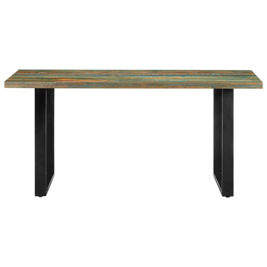 Jídelní Stůl 160 X 80 X 75 Cm Masivní Recyklované Dřevo