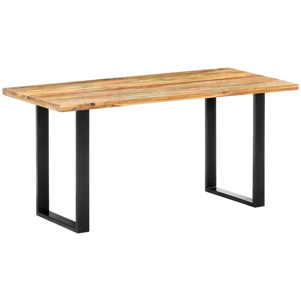 Jídelní Stůl 160 X 80 X 75 Cm Masivní Recyklované Dřevo