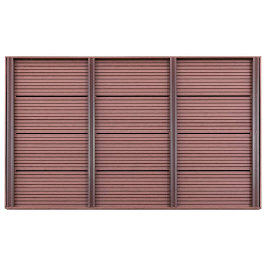 Podlahový Prvek Pro Solární Sprchu Hnědý 101 X 63 X 5,5 Cm Wpc