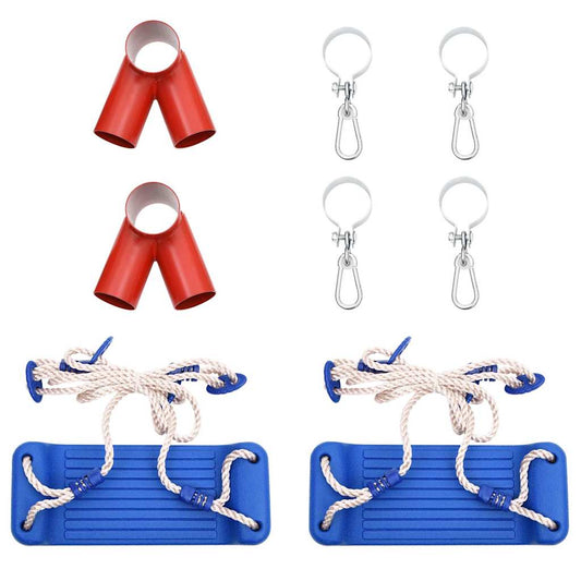 Houpačkové Sedáky S Lany 2 Ks Modré 38 X 16 Cm Polyethylen