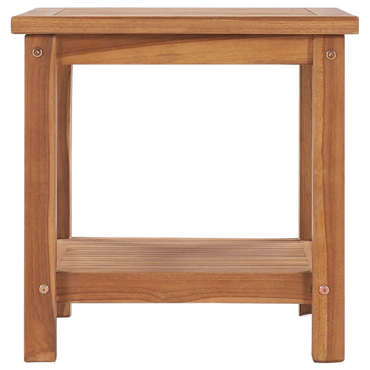 Konferenční Stolek 45 X 45 X 45 Cm Masivní Teakové Dřevo