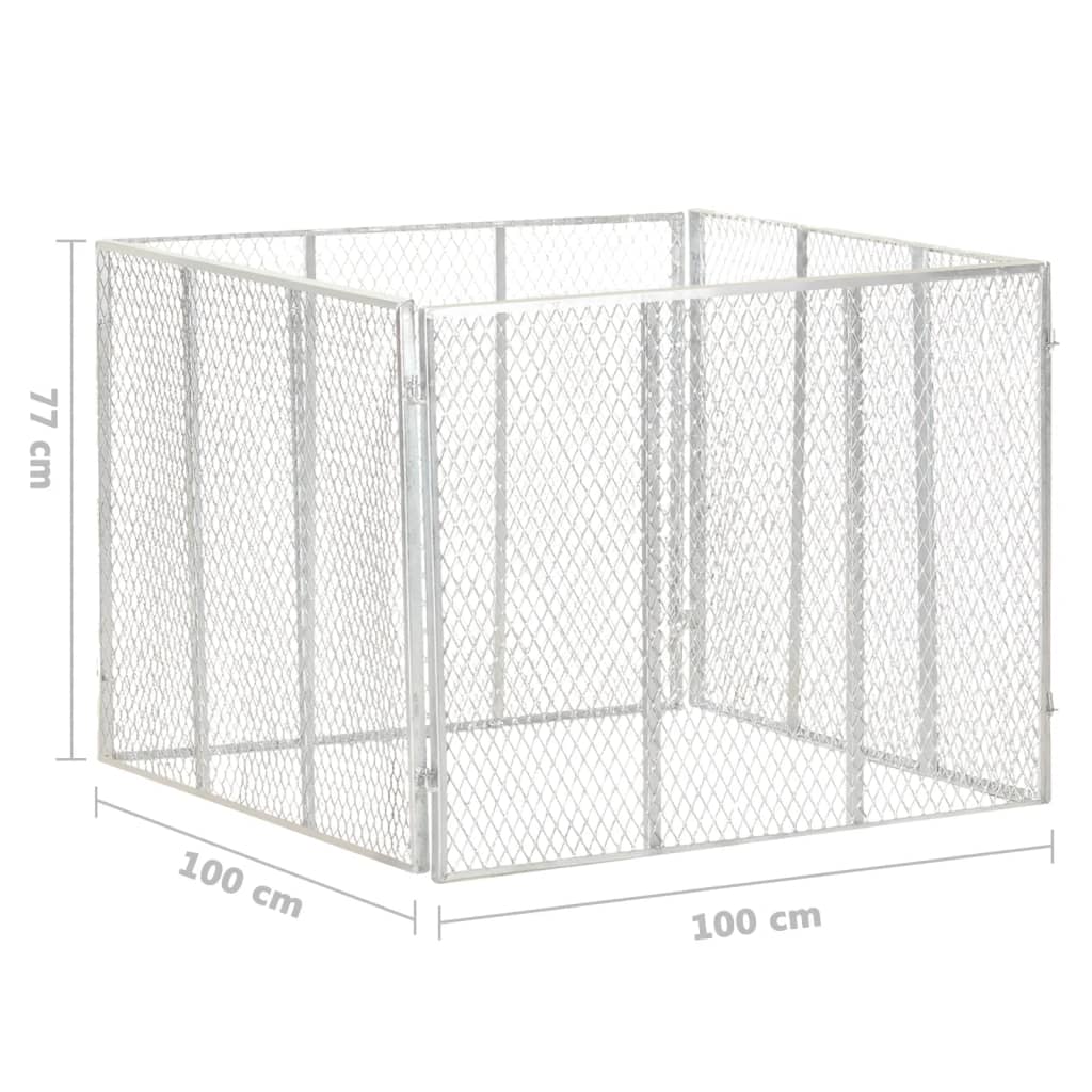 Zahradní Kompostér Pozinkované Železo